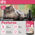 Load image into Gallery viewer, CBD Pet Drops for Cats - Salmon Flavored - 300mg
