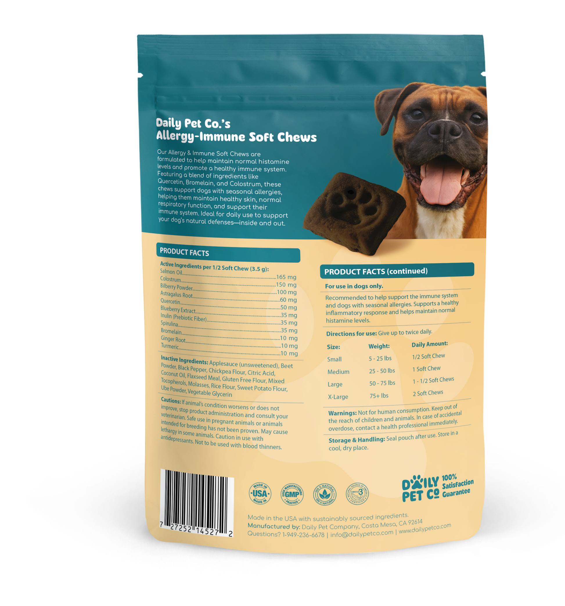 Allergy - Immune Soft Chews for Dogs