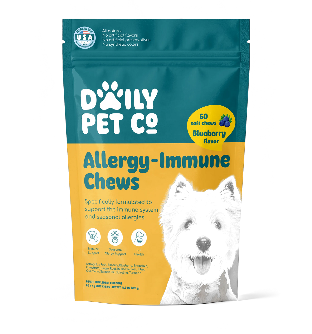 Allergy + Immune Soft Chews for Dogs