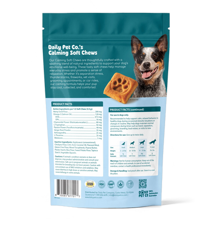 Calming Soft Chews for Dogs