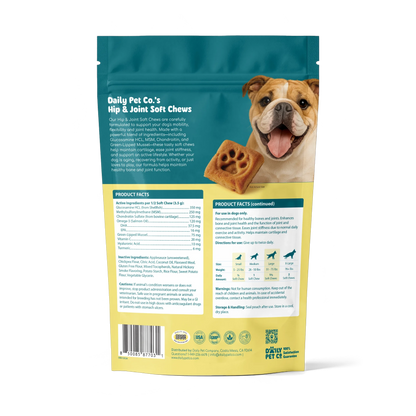 Hip & Joint Soft Chews for Dogs