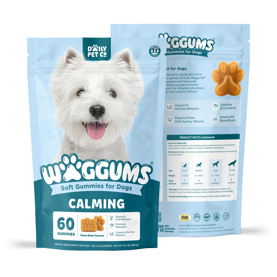 Waggums Calming Soft Gummies for Dogs
